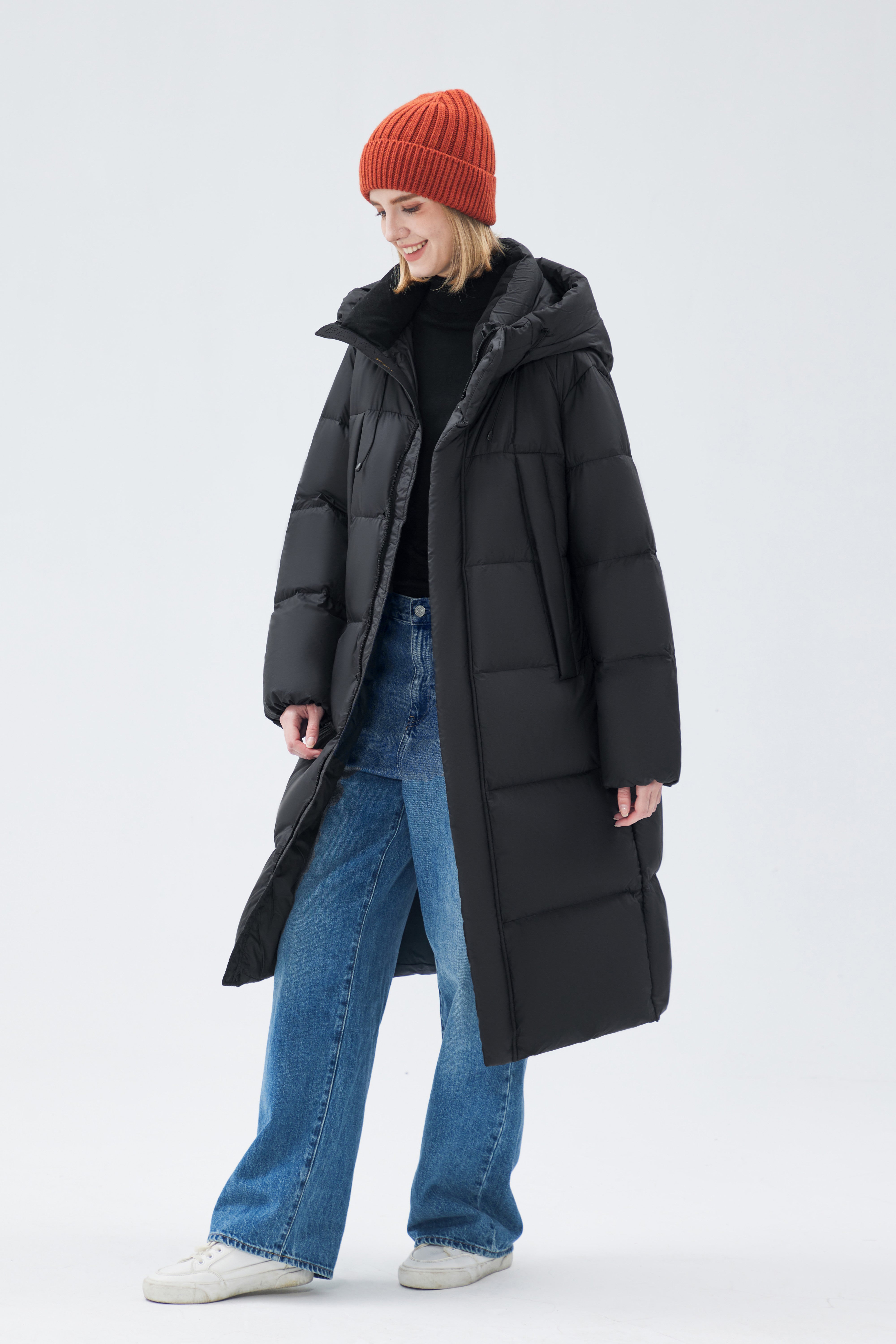 Long Puffer Down Woman Jacket