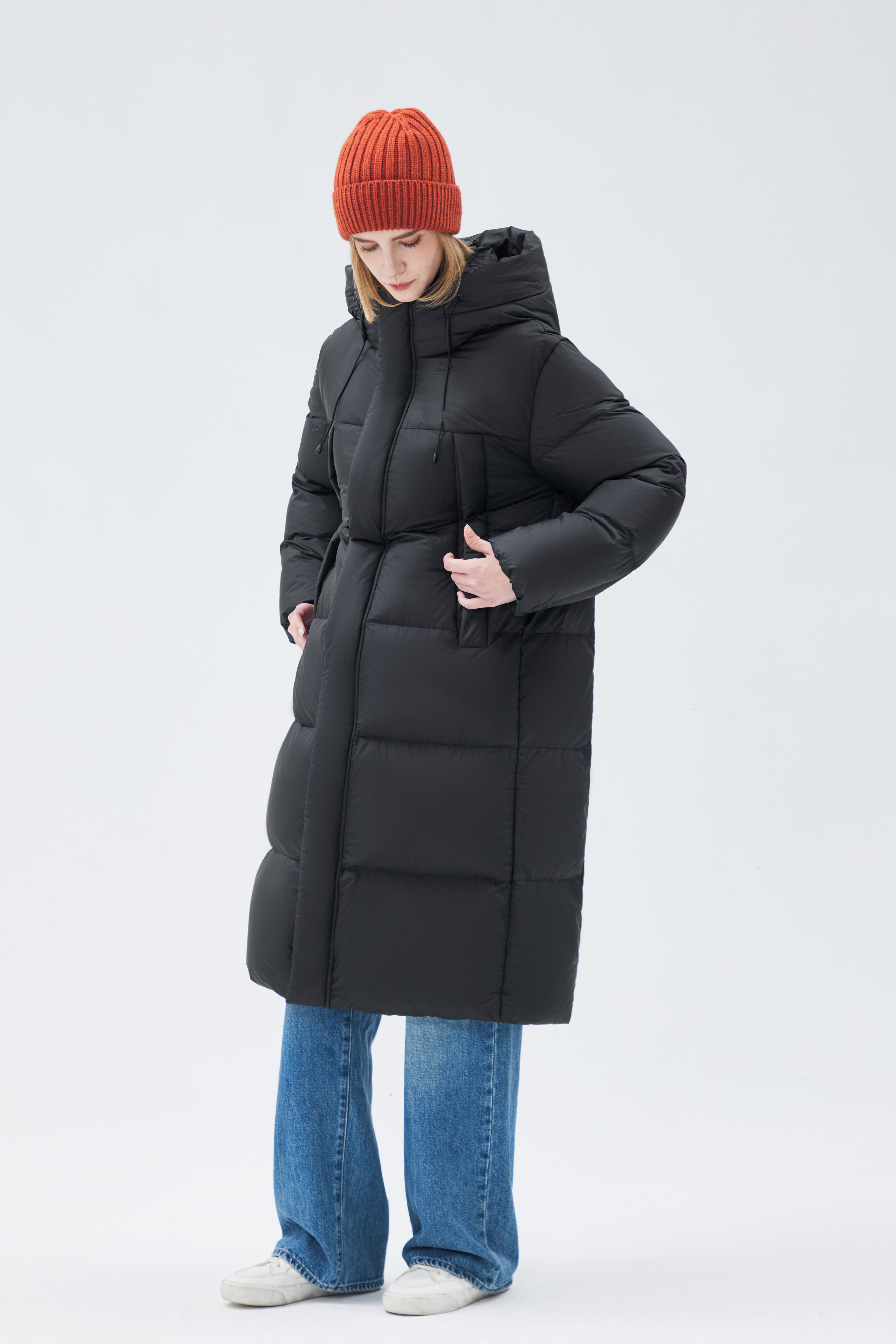 Long Puffer Down Woman Jacket