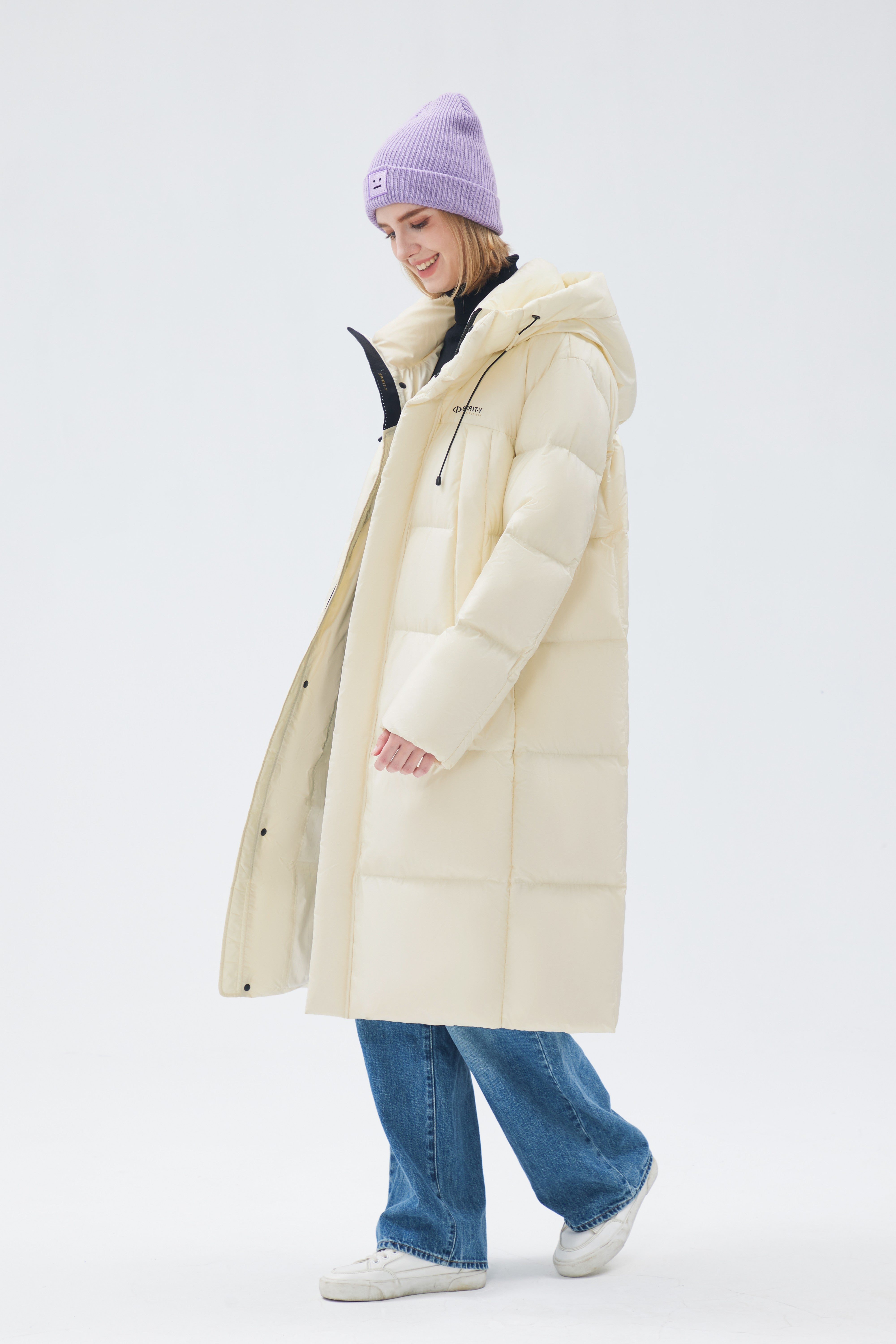 Long Puffer Down Woman Jacket