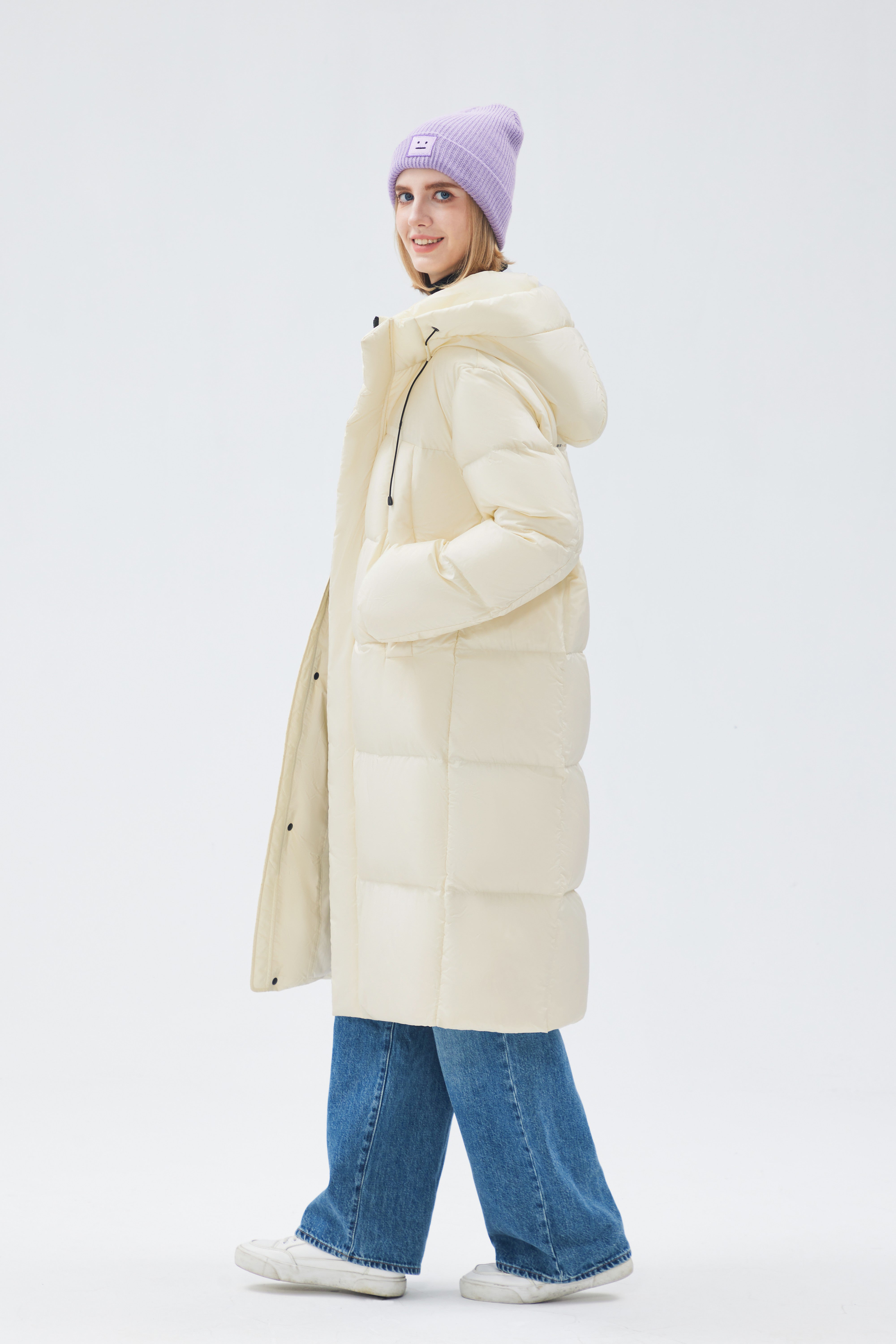 Long Puffer Down Woman Jacket