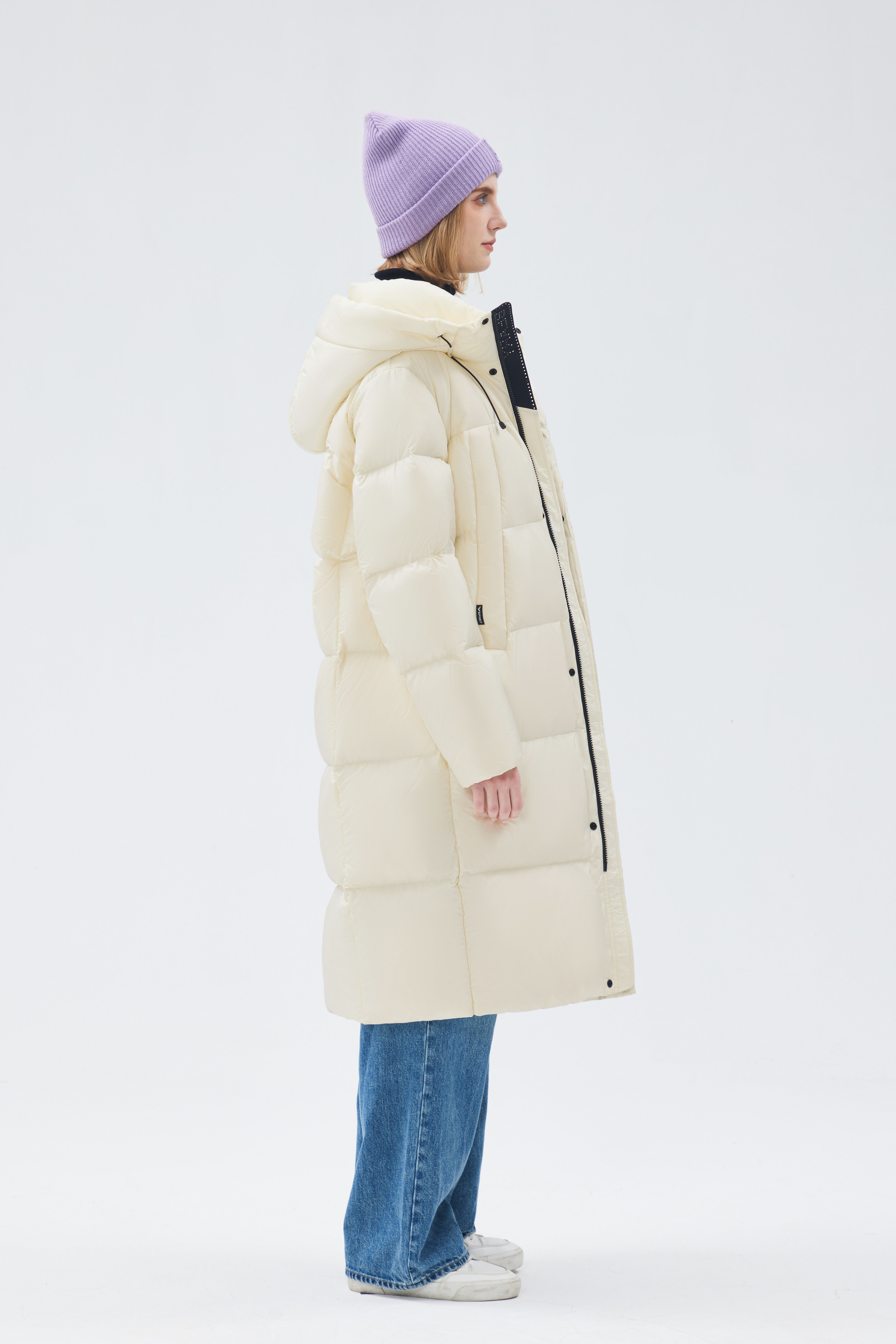 Long Puffer Down Woman Jacket